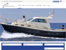 Tablet Screenshot of dd-yachting.de